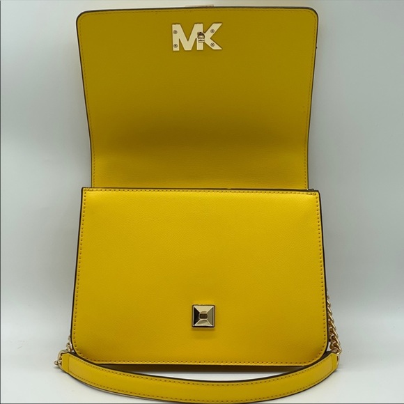 MICHAEL KORS MOTT LARGE CHAIN SHOULDER CROSSBODY - Picture 12 of 16
